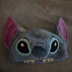 Disney Stitch Blue and Pink Plush Hat
